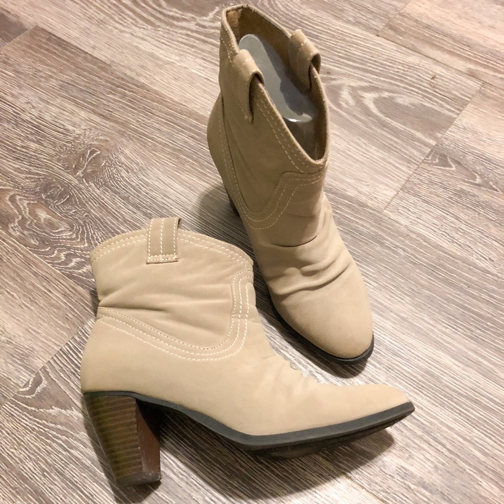 Greige Booties - Picture 2 of 4